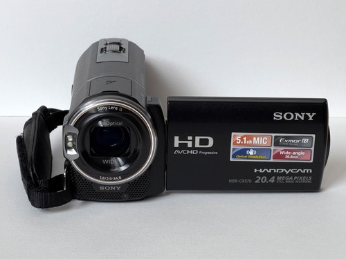 Videocamera sony hdr cx570 - videocamera,
