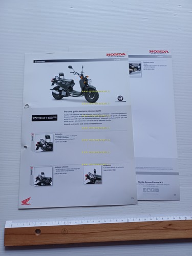 Honda zoomer accessori 2007 - honda,