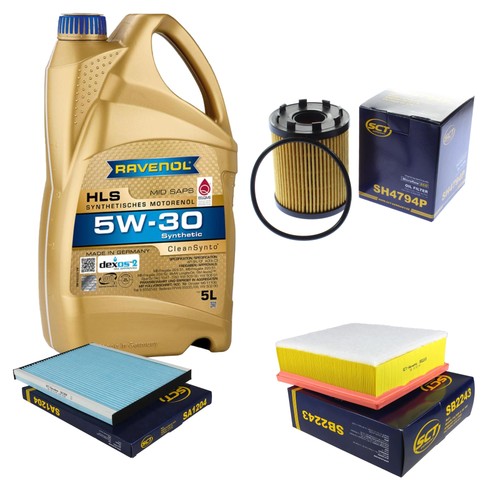 Sct controllo set ravenol - set, 5l