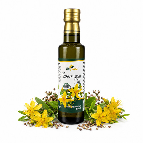 Olio infuso erba - di, san