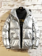 Bomber Piumino Uomo Silver