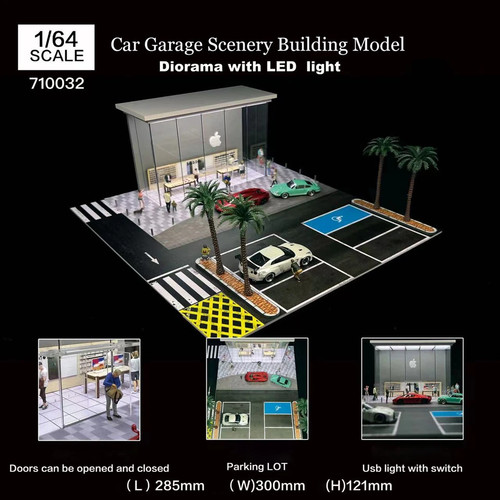 Modellino auto garage 64 - modellino,