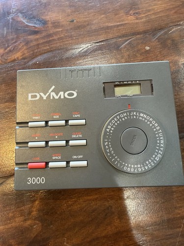 Dymo 3000 label maker tested - dymo,