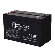 Mighty Max 6V, 9Ah, AGM, F2