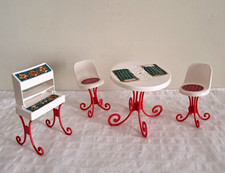 RARO 1978 Barbie Superstar Play Pak Patio Party #2316 Mattel-NO DOLLS