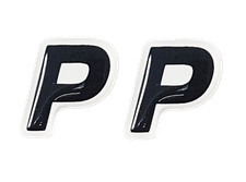 Adesivo Lettera "P" 3D Tabella