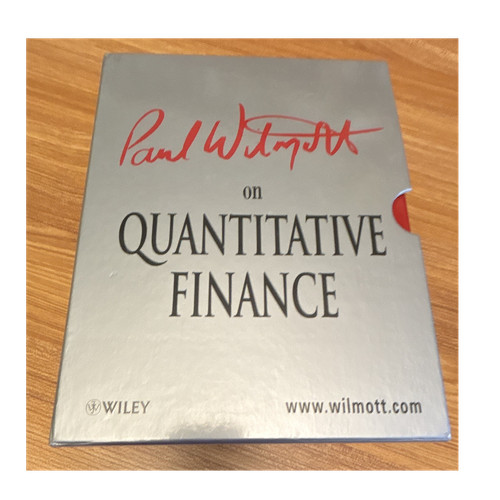 Paul wilmott quantitative - paul,