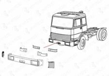 CANTONALE GOMMA DX=SX PARAURTI ANTERIORE ADATTO A FIAT IVECO 330 TUTTO TIPI