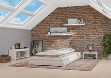 Tre varianti bianco futon - di,