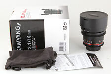 Obiettivo Samyang 10 mm f/3.1