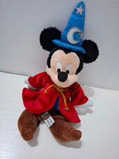 Peluche vintage Topolino Mickey Mouse Apprendista Stregone Disneyland 30 cm