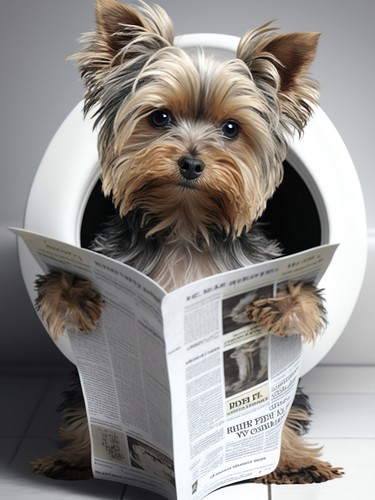 Divertente yorkshire terrier - yorkshire,