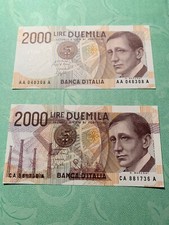 2000 Lire MARCONI FDS errore