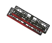 2x Portatarga Europea Telaio