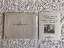 Certificato di Origine e Garanzia Vacheron Constantin Overseas 42040