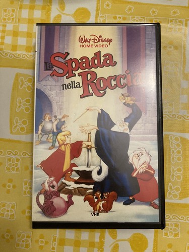 Vhs disney originale spada - "la,