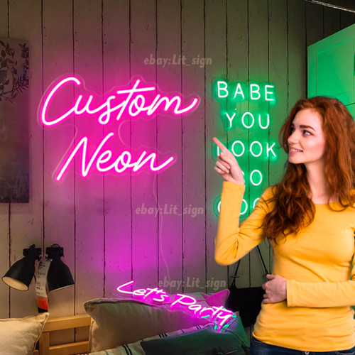 Insegna neon personalizzata - insegna,