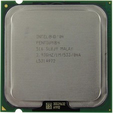 PC CPU LGA 775 INTEL PENTIUM 4 516 2.93GHZ SL7TZ LGA775 PROCESSORE SOCKET COMPUT