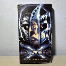Jason X VHS 2001 Horror Sci-Fi