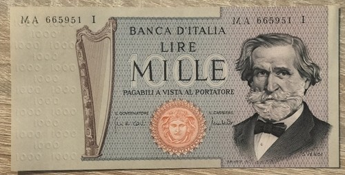 1000 lire verdi - lire,