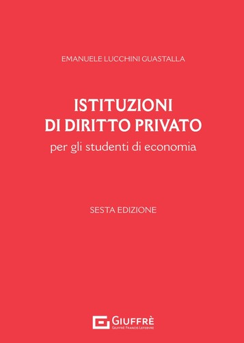 Istituzioni diritto privato - di,