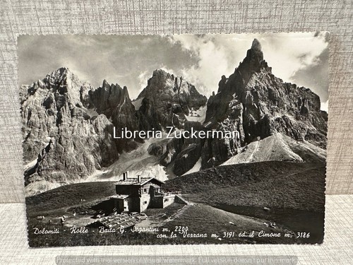 Cartolina dolomiti rolle baita - cartolina,