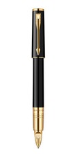 Penna Parker Ingenuity 5th Technology grande nera e oro Med Pen nuova S0951900