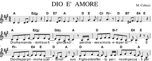 Canti per messa formato - canti,