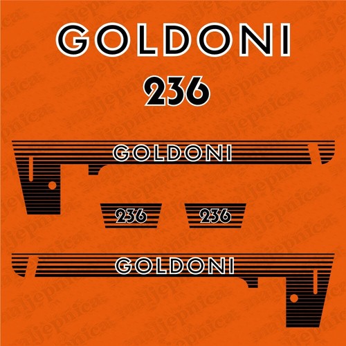 Goldoni 236 adesivi kit - adesivi,