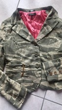 GIACCA STILE MILITARE DENNY ROSE TAGLIA L NUOVA