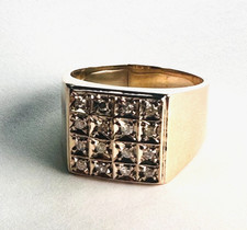 Anello da uomo vintage anni