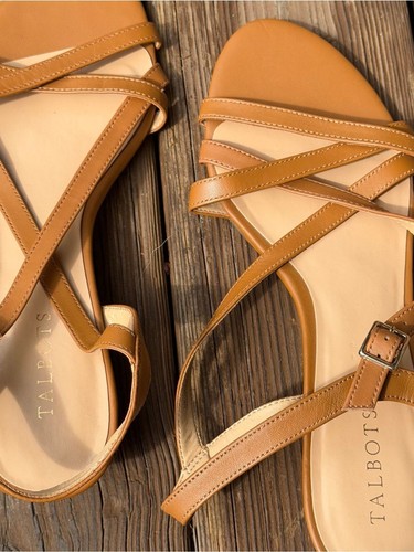 Talbots sandali con - , cinturino