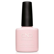 **Cnd Shellac  Clearly Pink