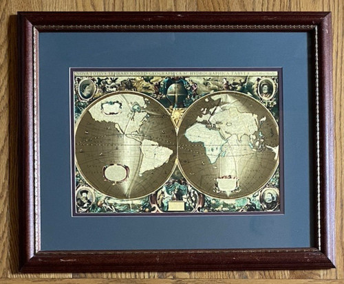 Mappa del mondo lamina - del,