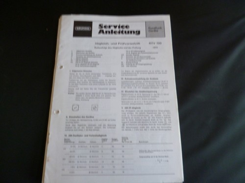 Manuale servizio originale - manuale,