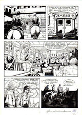 CORRADO ROI  - Tavola originale Brendon  n. 4 "Le ali della notte" p.33