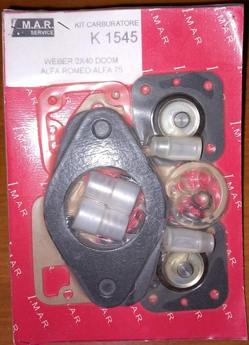 Kit carburatore k1545 weber - kit,