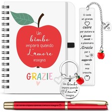 Sinmoe 4 Pezzi Regalo Grazie