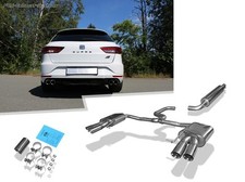 Stainless duplex sport exhaust - sport,