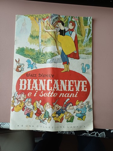 Album figurine biancaneve - album, e