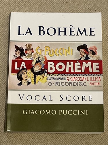 Boheme puccini vocal - la,