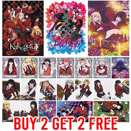Poster anime kakegurui top - poster,