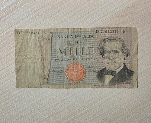Banconota mille lire - 1000,