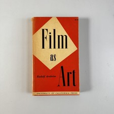 Film as Art Rudolf Arnheim