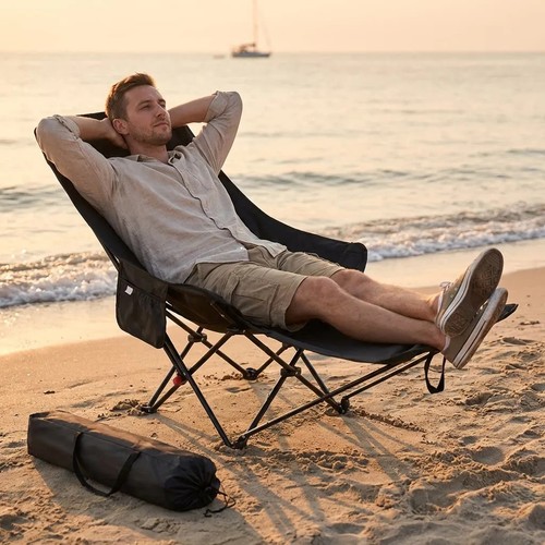 Sedia spiaggia pieghevole - sedia,