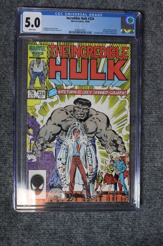 Incredible hulk 324 ba - incredible, 1°