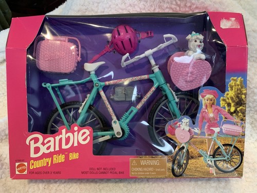 Barbie country ride bike - barbie,