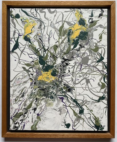 Dipinto olio azione