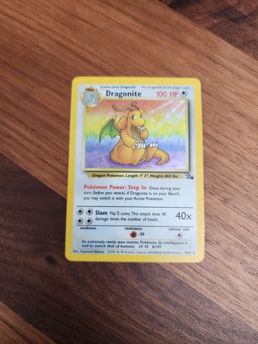 Dragonite fossil holo - 4/62,