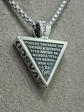 Collana ciondolo vasco rossi - collana,